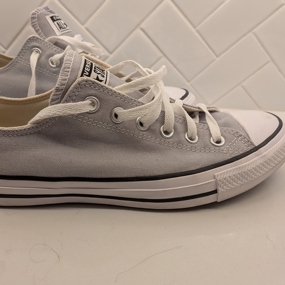 Light Gray Converse - Picture 3 of 11